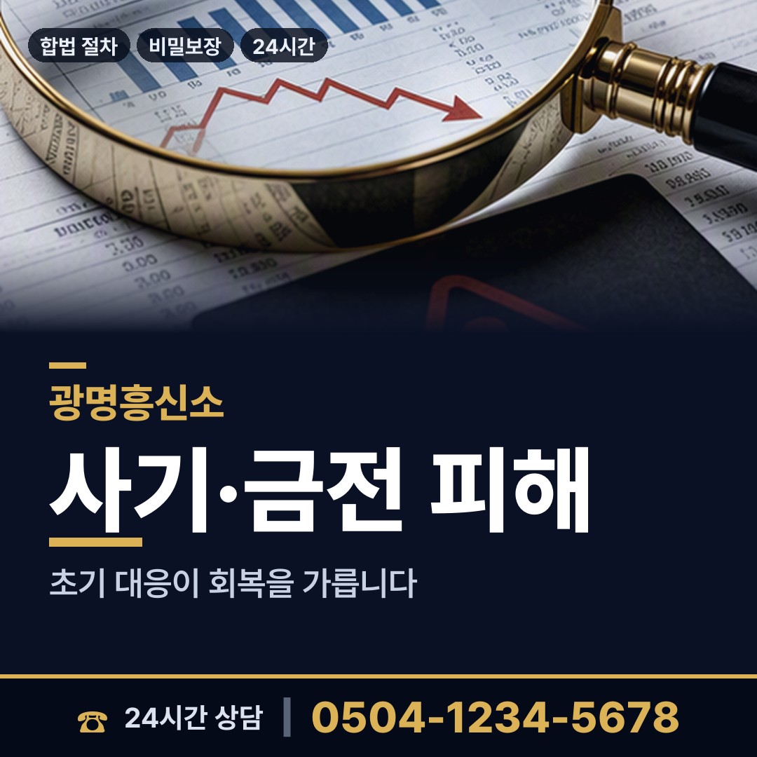 광명 하안2동 야간조사 상담 안내